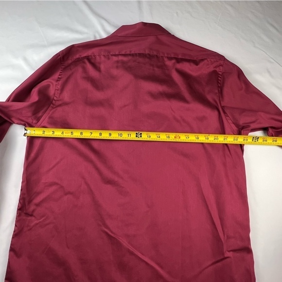 Arrow - Men’s Dress Shirt - 16 34/35 Large - Rust - Wrinkle Free - Picture 6 of 14